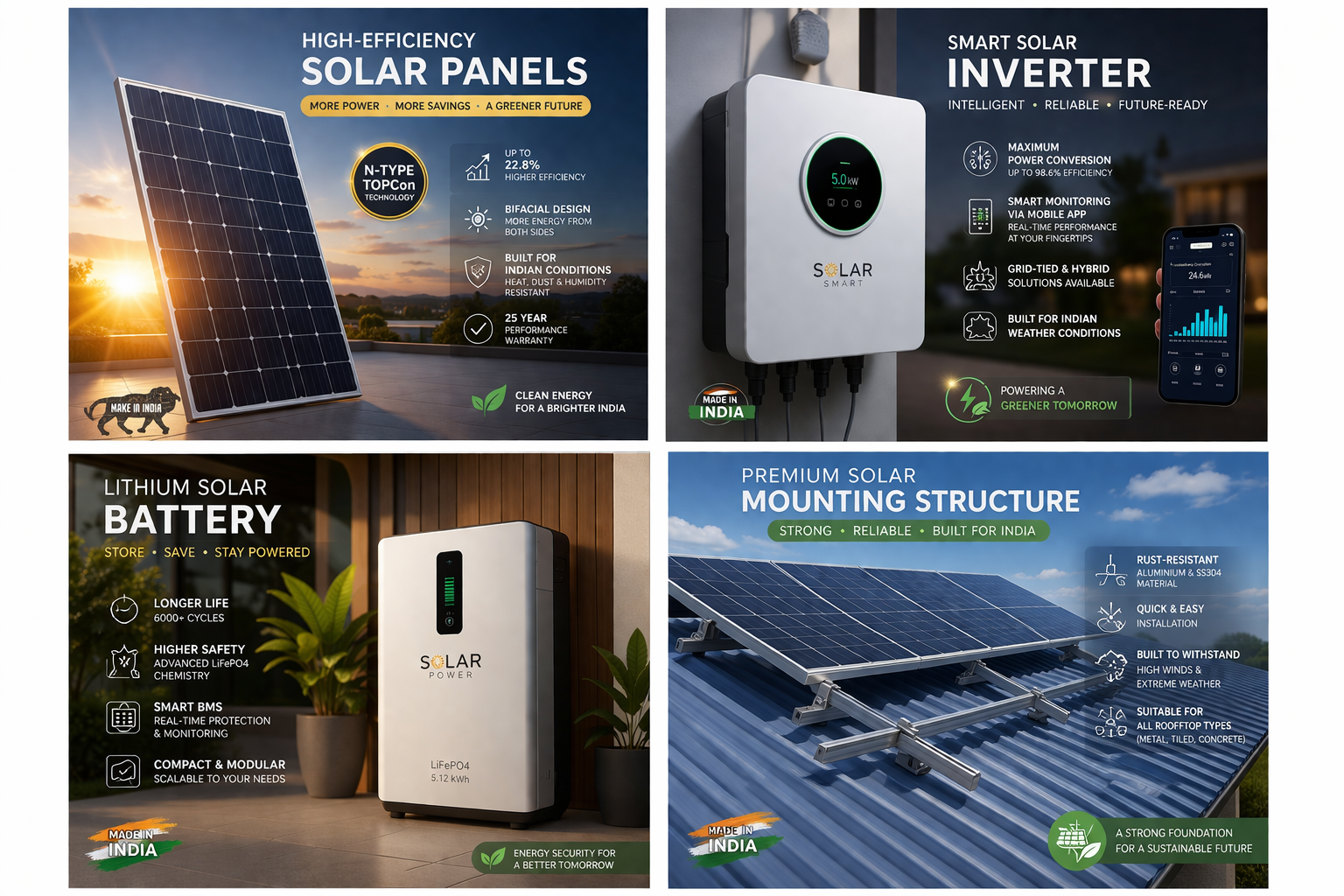 Advanced Solar Components